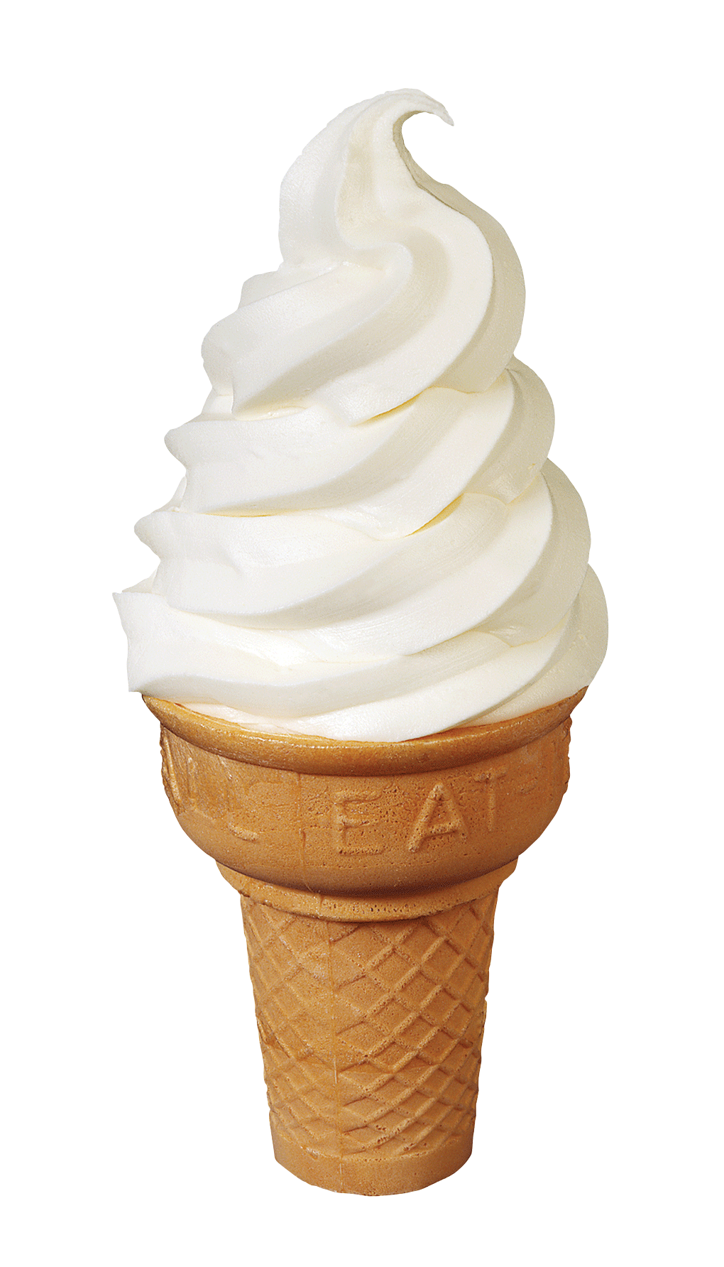 vanilla cone